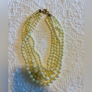 Jcrew Pearl layered necklace.